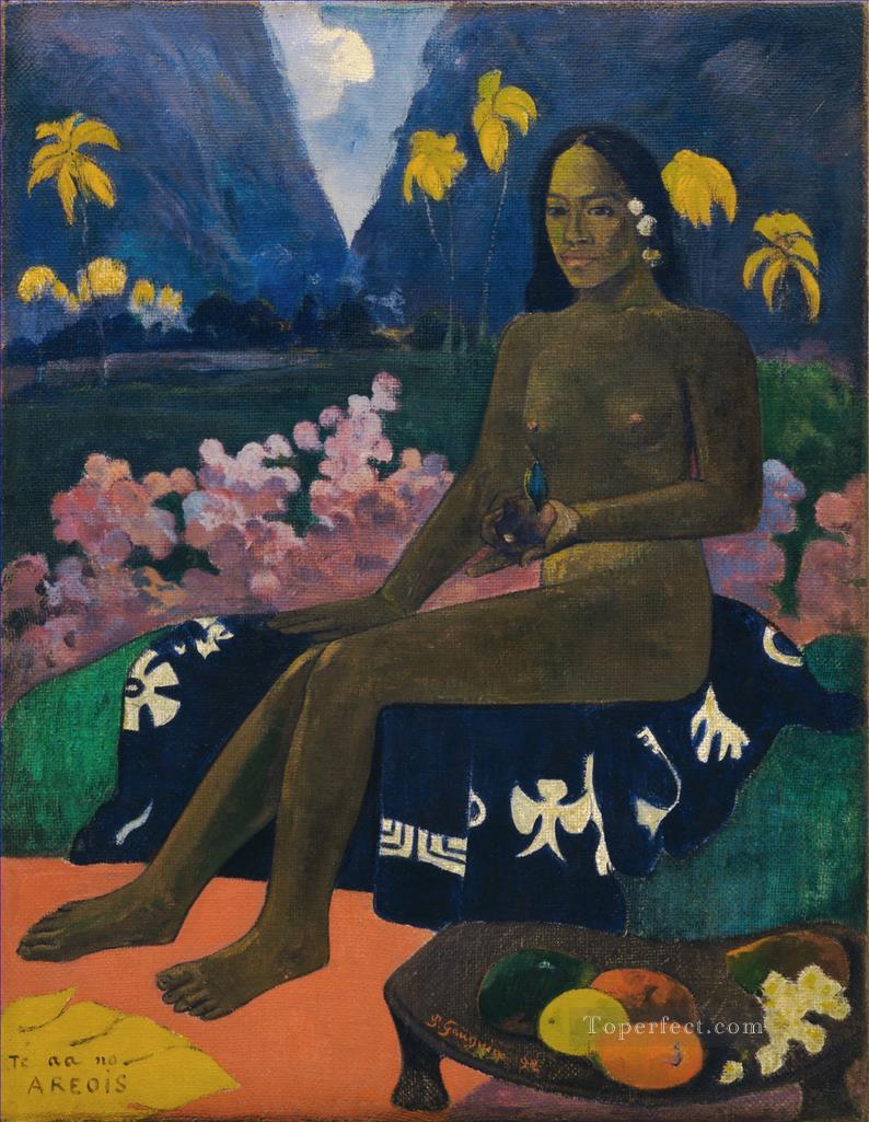 La semilla del Areoi Paul Gauguin Pintura al óleo